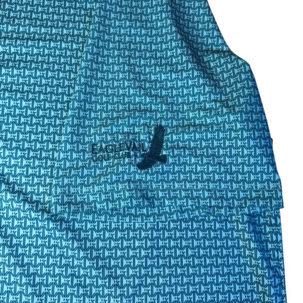 Greyson "Eagle Vail Golf Club" teal polo size large - Picture 3 of 7
